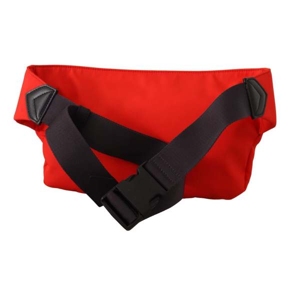 Givenchy Men's Red Polyamide Downtown Large Bum Belt Bag - Picture 5 of 5